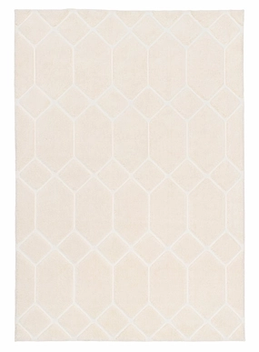 Elif Ivory Geometric Rugmodern color block patchwork rug