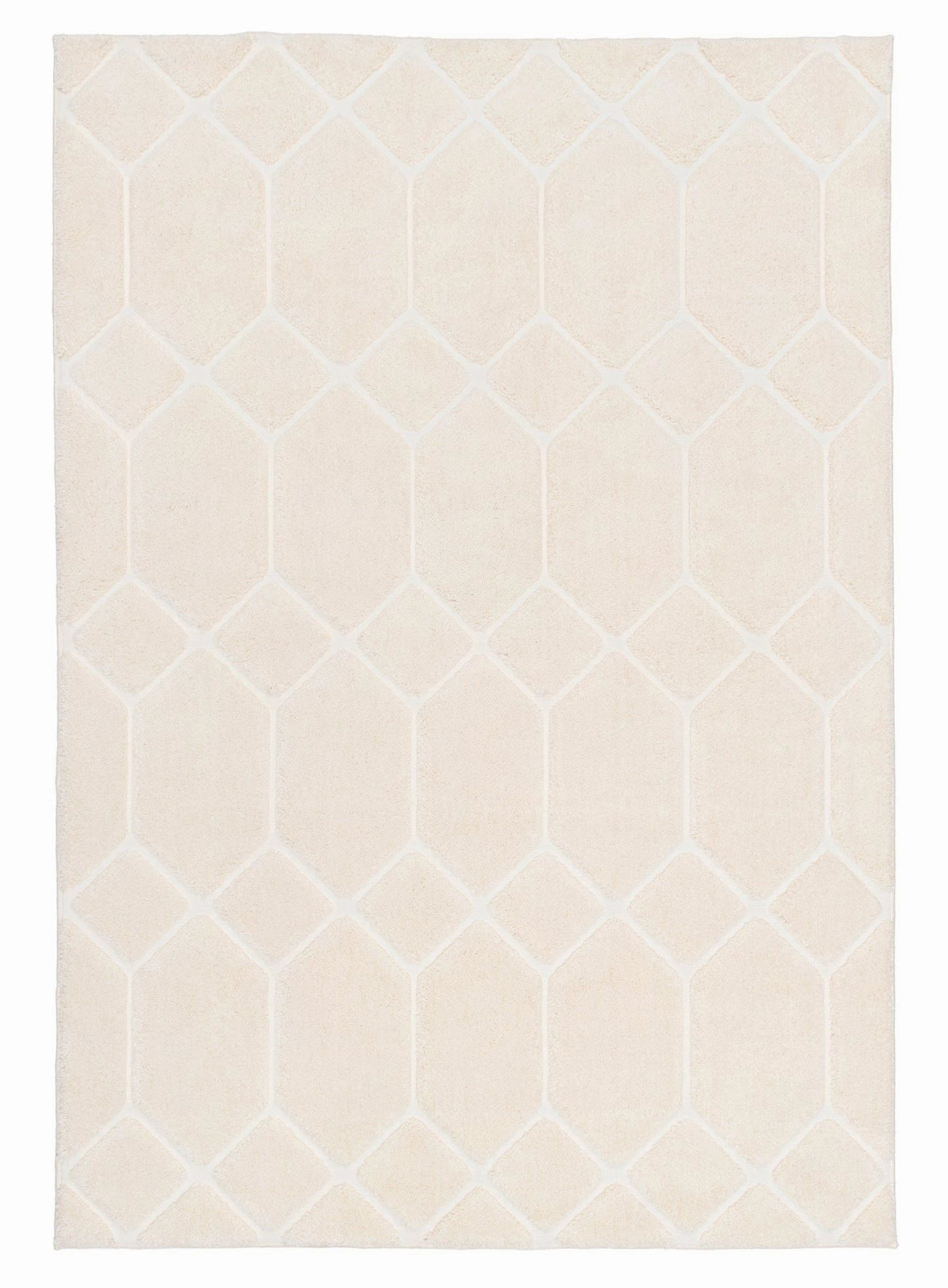 Elif Ivory Geometric Rugmodern color block patchwork rug