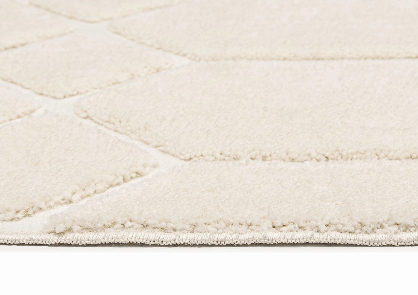 Elif Ivory Geometric Rug