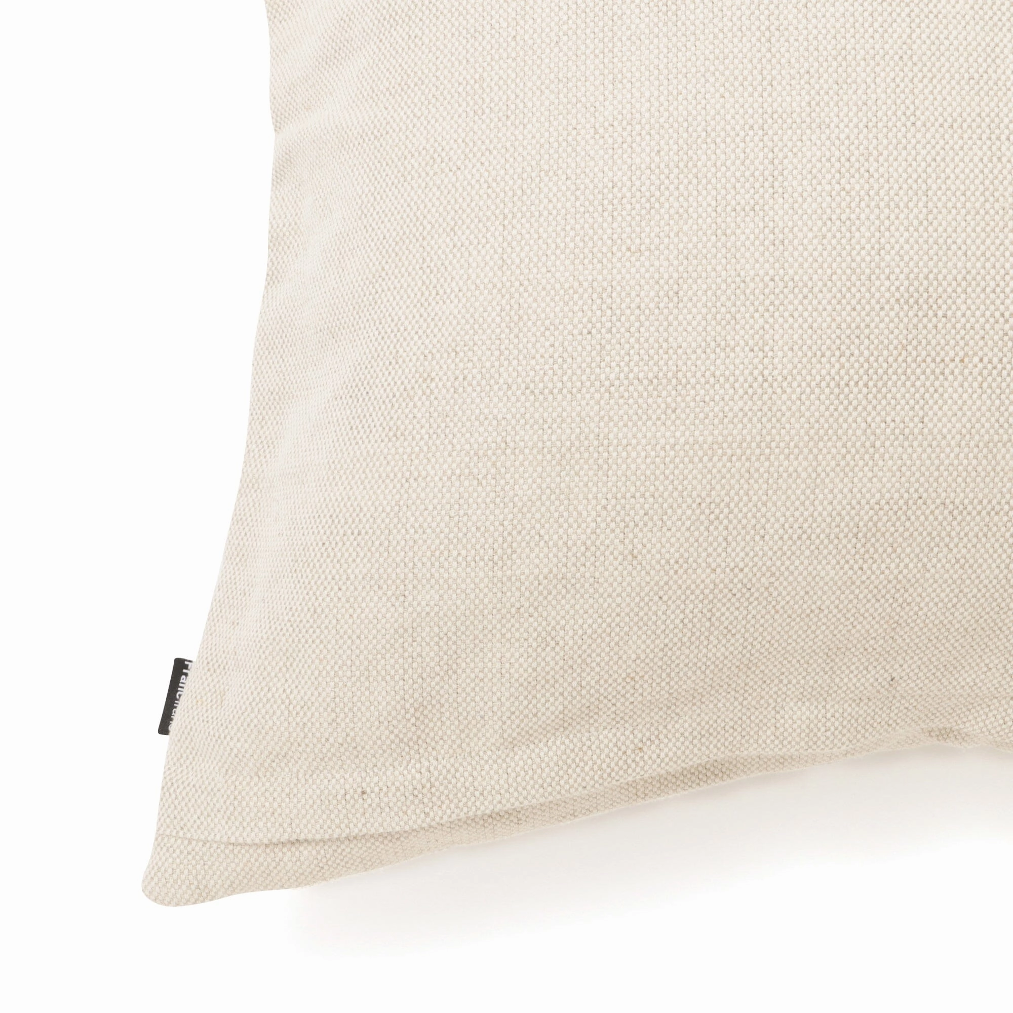 Emb Flower Cushion Cover 450 X 450 Natural