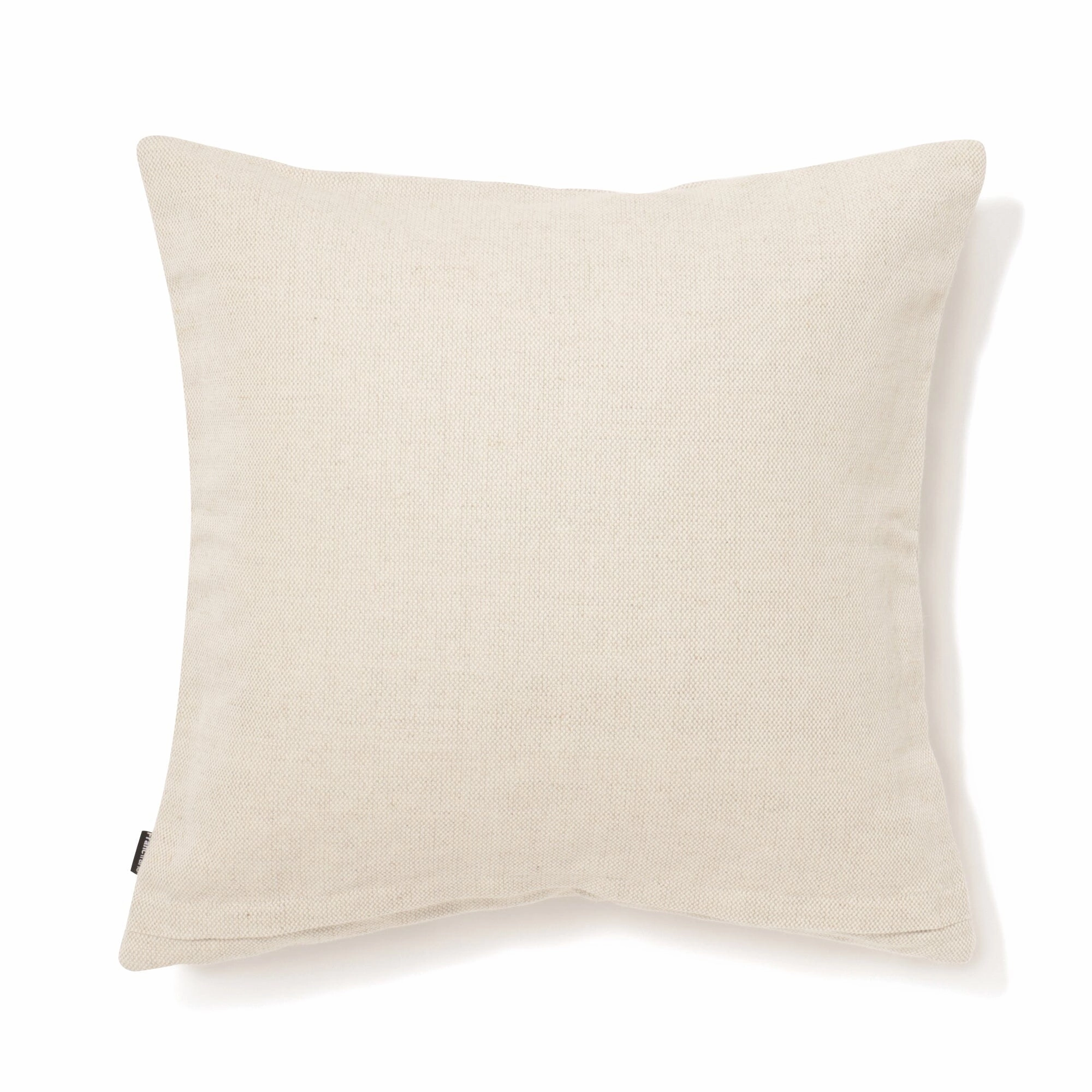 Emb Flower Cushion Cover 450 X 450 Natural