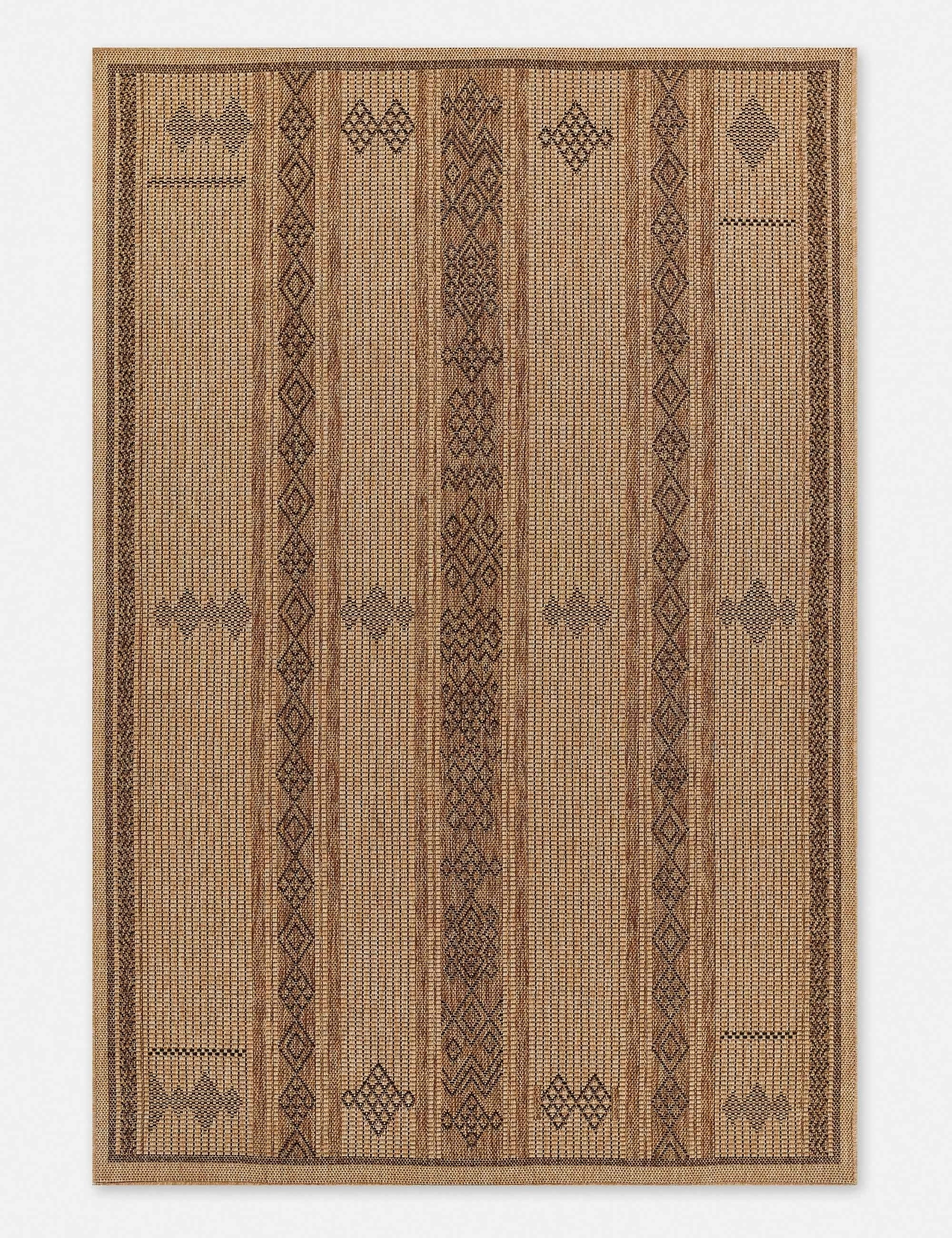 Ember Indoor / Outdoor Rugmodern color block patchwork rug