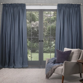 Emilio Woven Pencil Pleat Curtains Stormbedding sets ,throw blankets 