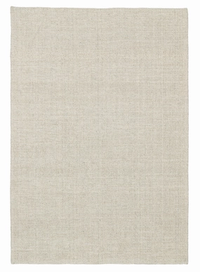 Eminah Cream Beige Handmade Wool Rugmodern color block patchwork rug