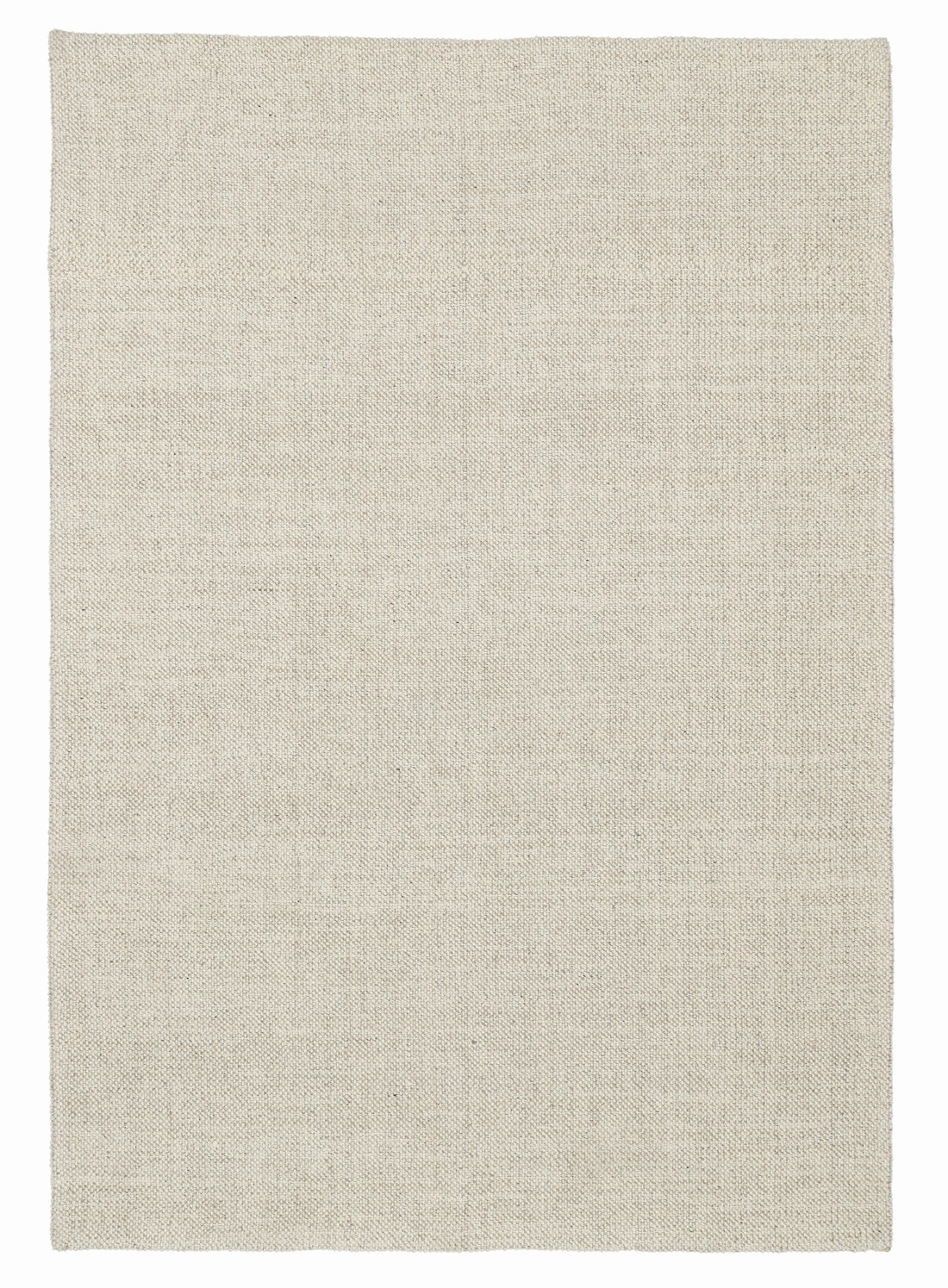 Eminah Cream Beige Handmade Wool Rugmodern color block patchwork rug