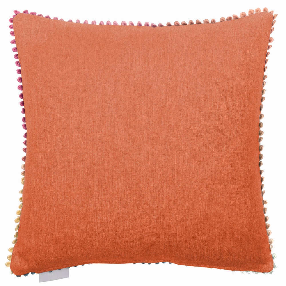 Enchanting Thistle Printed Feather Cushion Marigold