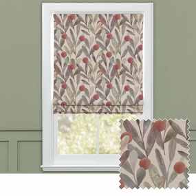 Enso Printed Cotton Made to Measure Roman Blinds Mulberrybedding sets ,throw blankets 