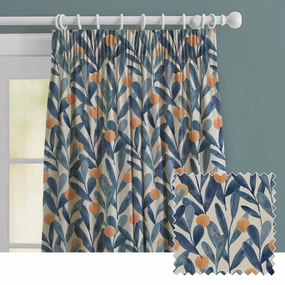 Enso Printed Made to Measure Curtains Cobalthome decor ,wall decor 