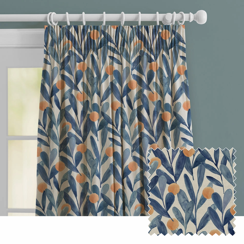 Enso Printed Made to Measure Curtains Cobalthome decor ,wall decor 