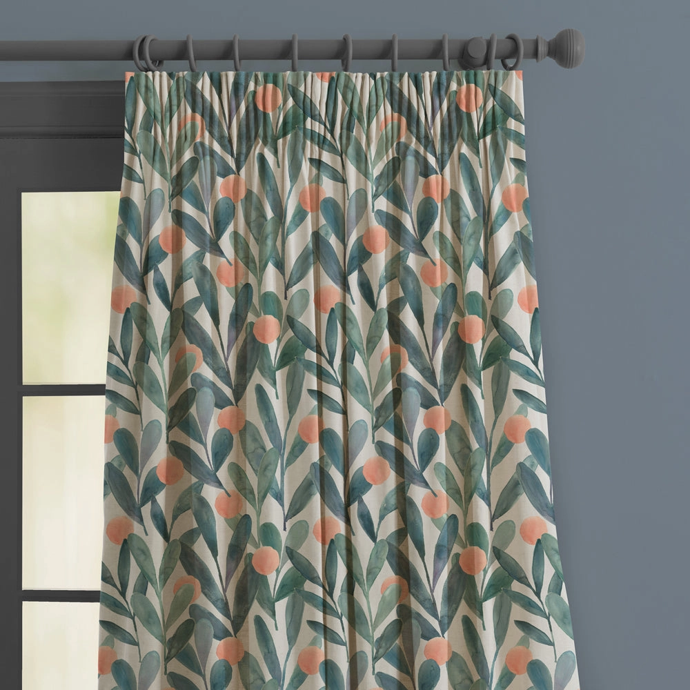 Enso Printed Made to Measure Curtains Mineral