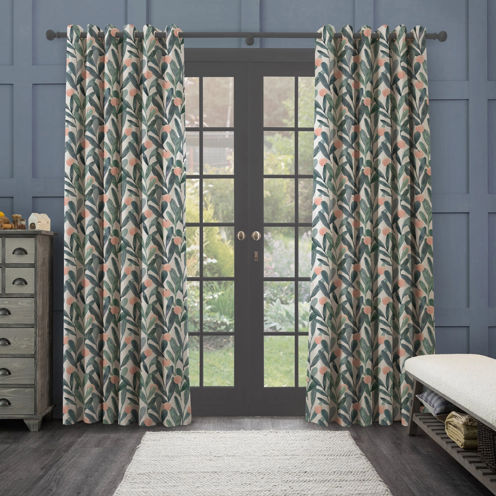 Enso Printed Made to Measure Curtains Mineral