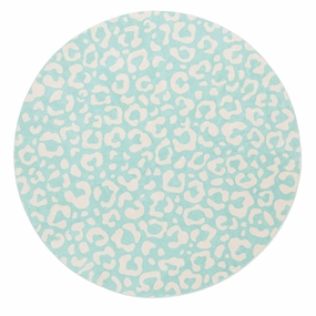Esmeralda Pink and Green Washable Round Rug *NO RETURNS UNLESS FAULTYmodern color block patchwork rug