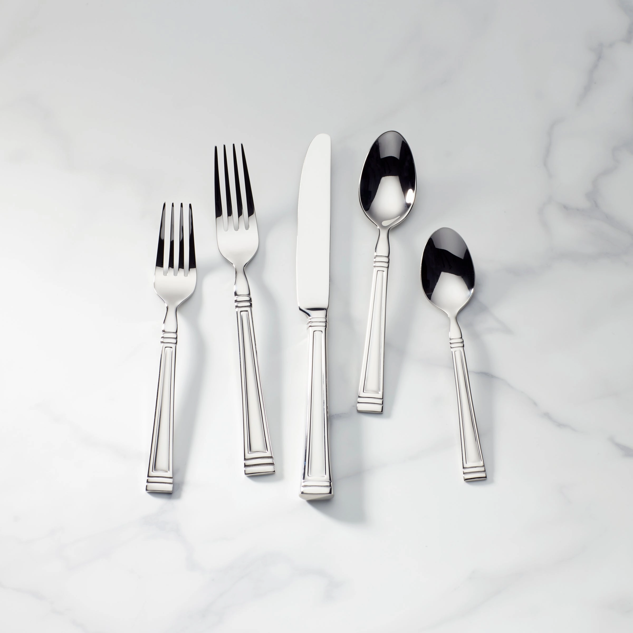 Esquire 65 Piece Flatware Seteco-friendly bamboo fiber tableware set 