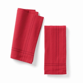 Essentials Red Dinner Napkins - Set Of 2modern kitchen decor ,kitchen dinner set ,dinnerware 