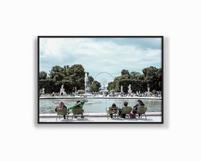 Europe Culture Green Chairsmodern abstract painting decor