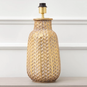 Evanora Lamp Base Gold/Whitewashmodern home decor ,home decor for bedroom 