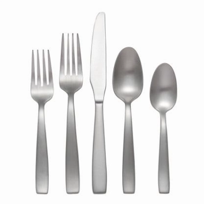 Everdine 45 Piece Flatware Seteco-friendly bamboo fiber tableware set 