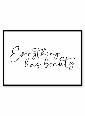 Everything Has Beauty, Posterpop culture themed posters