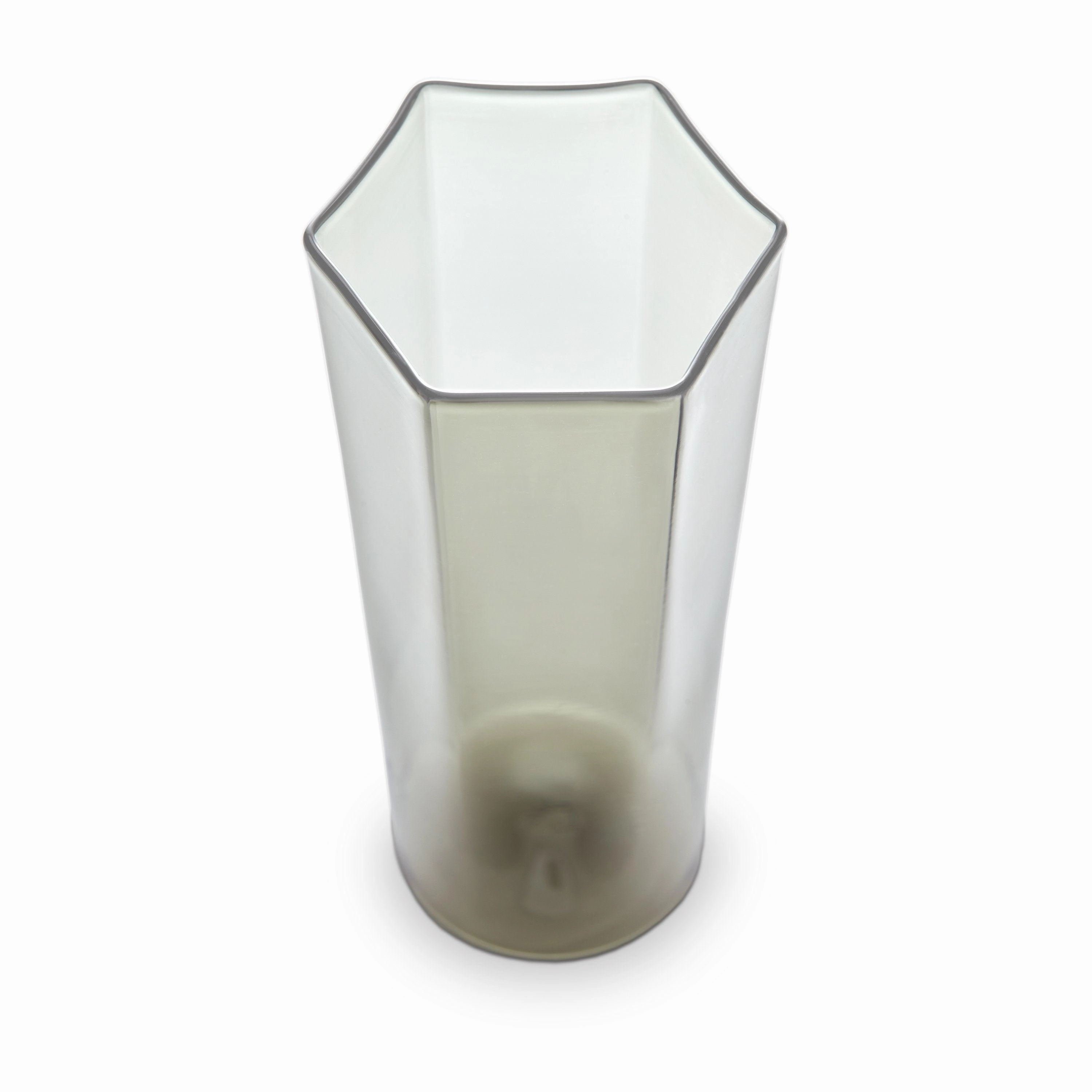 Exclusive - Hex Champagne Glass - Smoke
