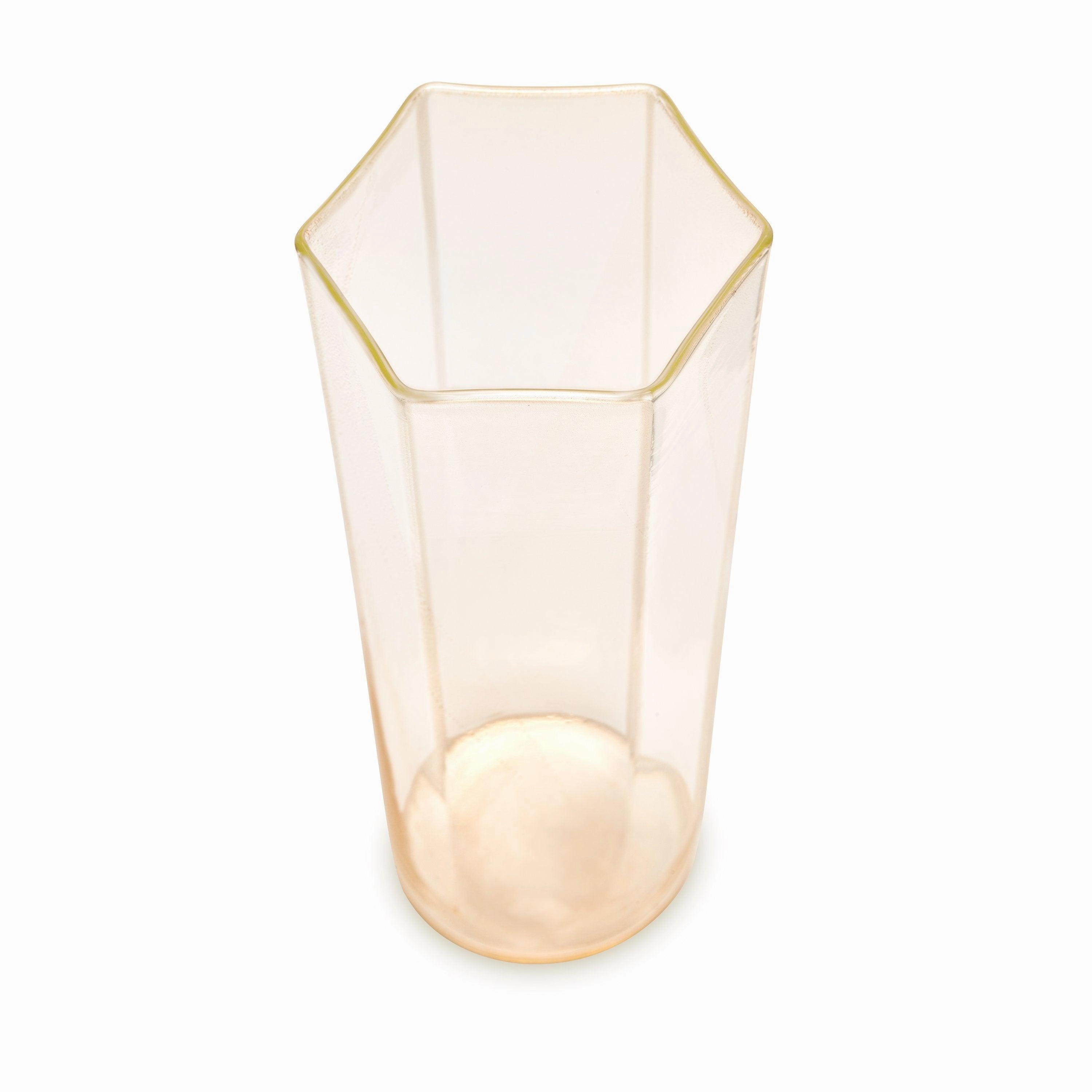 Exclusive - Hex Champagne Glass- Gold