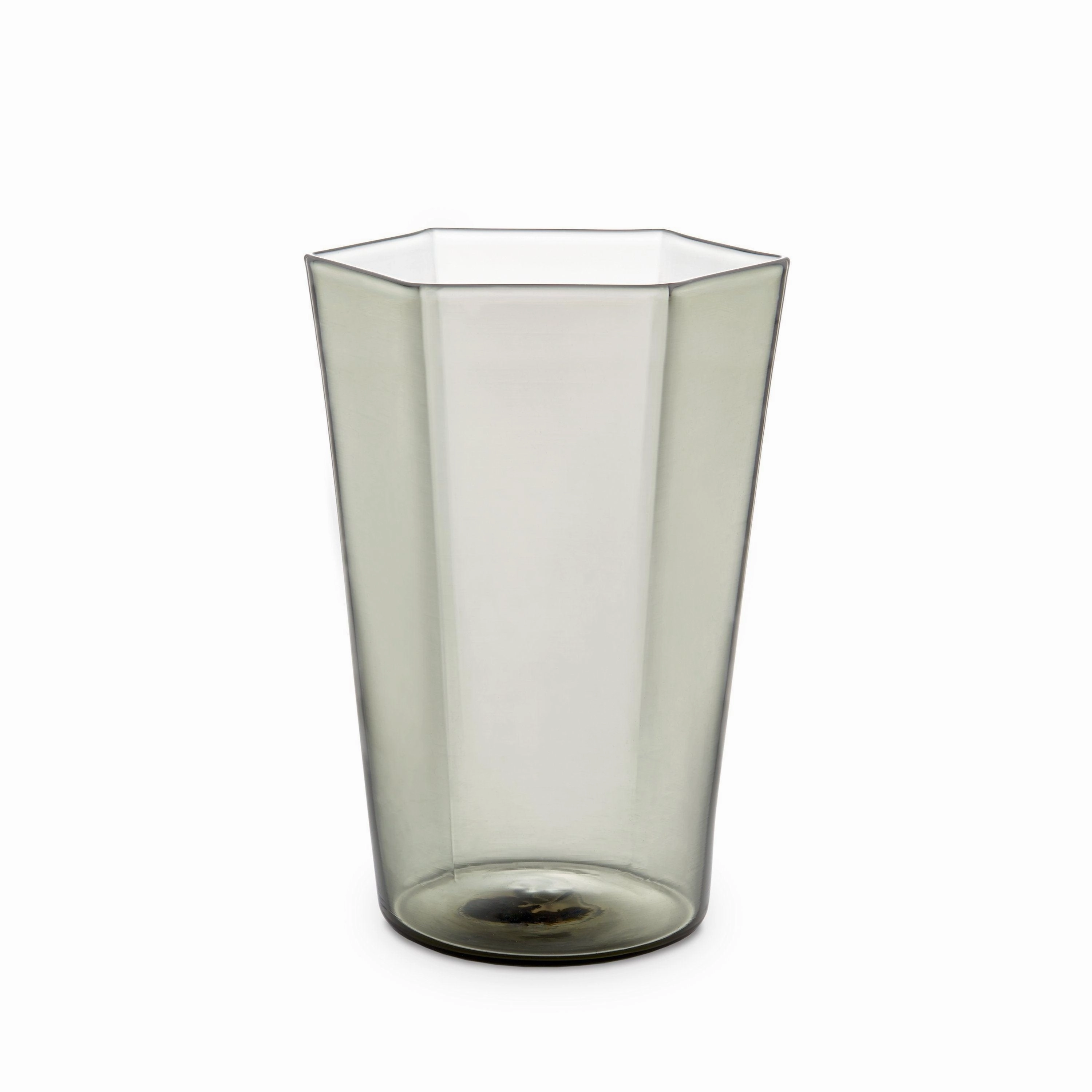 Exclusive - Hex Water Glass - Smokeglass cups ,personalized mugs 