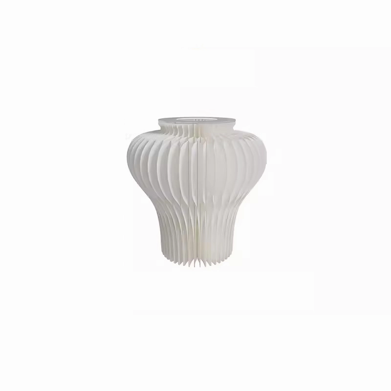 Expandable Honeycomb Kraft Paper Vase