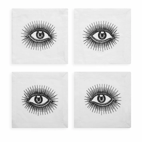 Eyes Cocktail Napkinsmodern kitchen decor ,kitchen dinner set ,dinnerware 