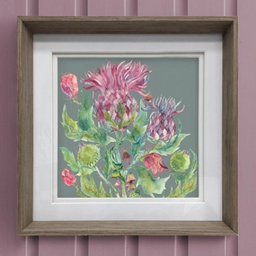 Fairytale Bristles Framed Print Nuthome decor ,wall decor 
