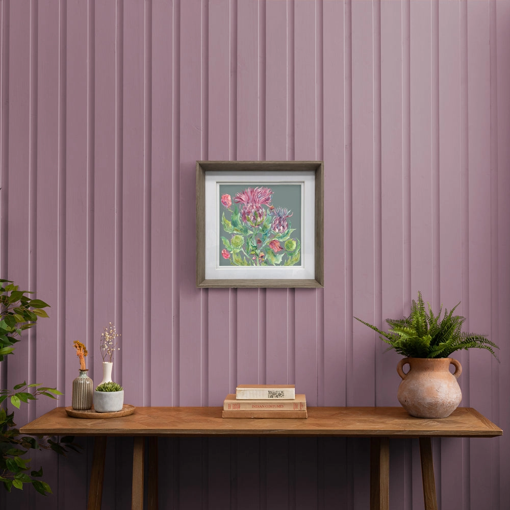 Fairytale Bristles Framed Print Nut