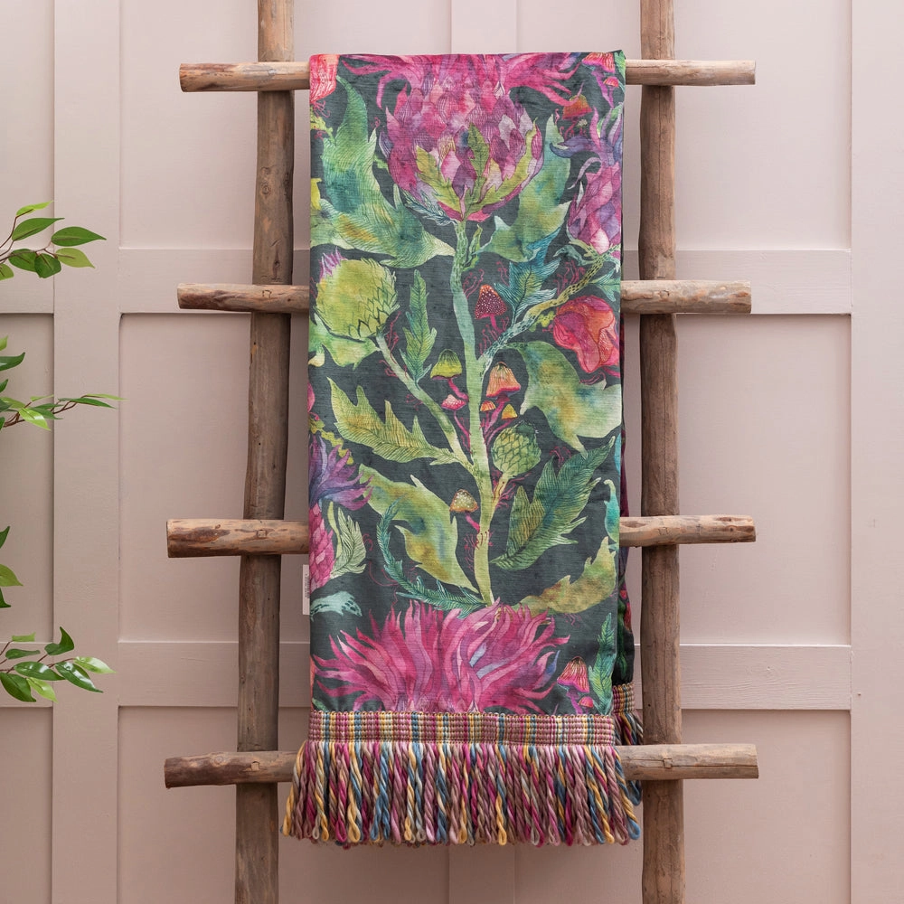 Fairytale Bristles Printed Velvet Throw Forestbedding sets ,throw blankets 