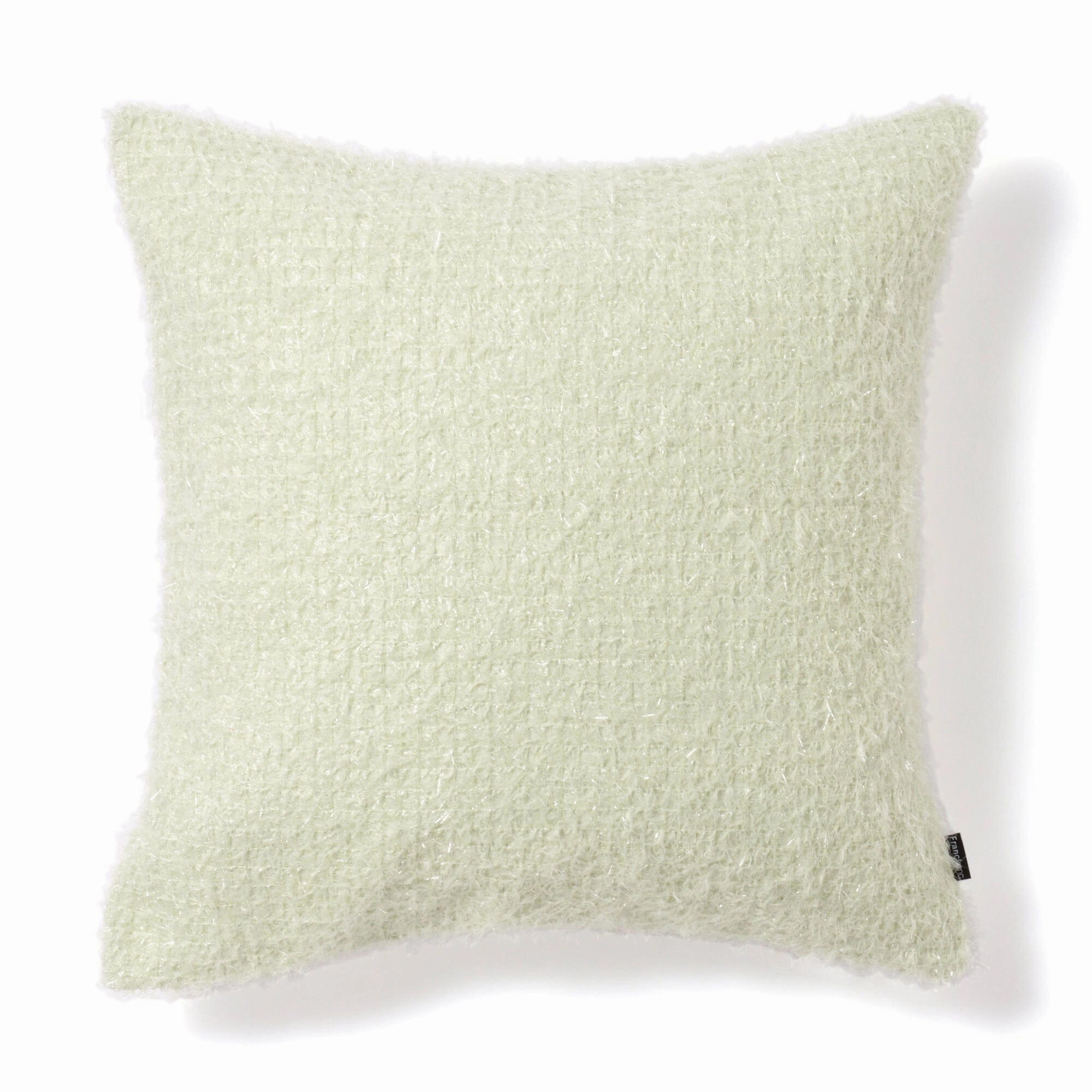 Fancy Grid Cushion Cover 450 X 450 Light Greenbedding sets ,throw blankets 
