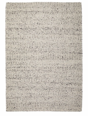 Farrah Marble Grey Braided Wool Rugmodern color block patchwork rug