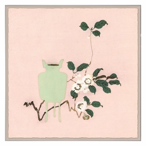 Fashion in the Service of Commerce, 1920, Green Jarnordic style wall decor