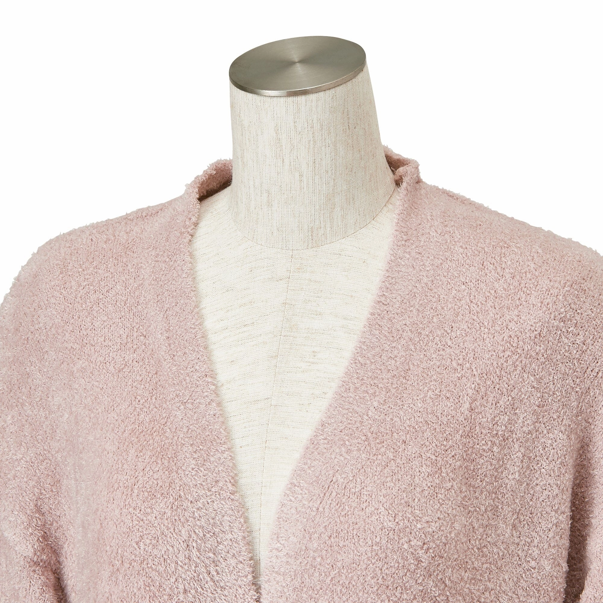 Feather Knit Cardigan  Pink