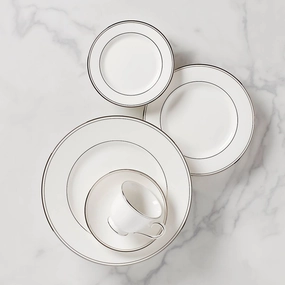 Federal Platinum 5-Piece Place Settingmodern kitchen decor ,kitchen dinner set ,dinnerware 