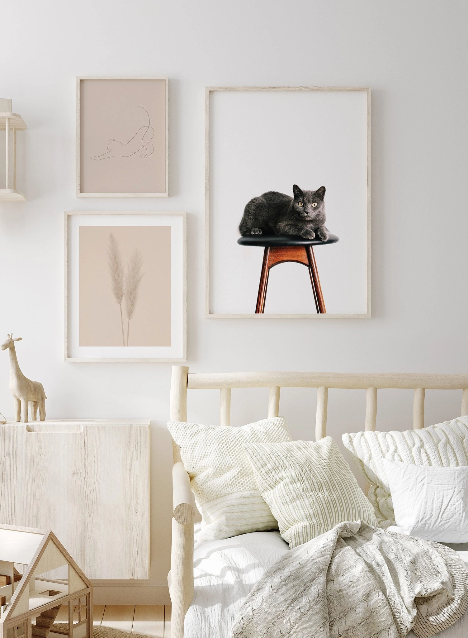Feline Portrait, Poster