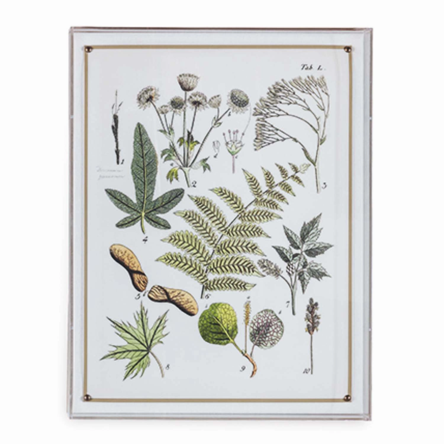 Ferns Panel #196 - 26"x20"nordic style wall decor