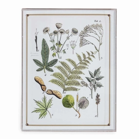 Ferns Panel #196 - 26"x20"nordic style wall decor