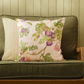 Fig Gardens Printed Cushion Purplebedding sets ,throw blankets 