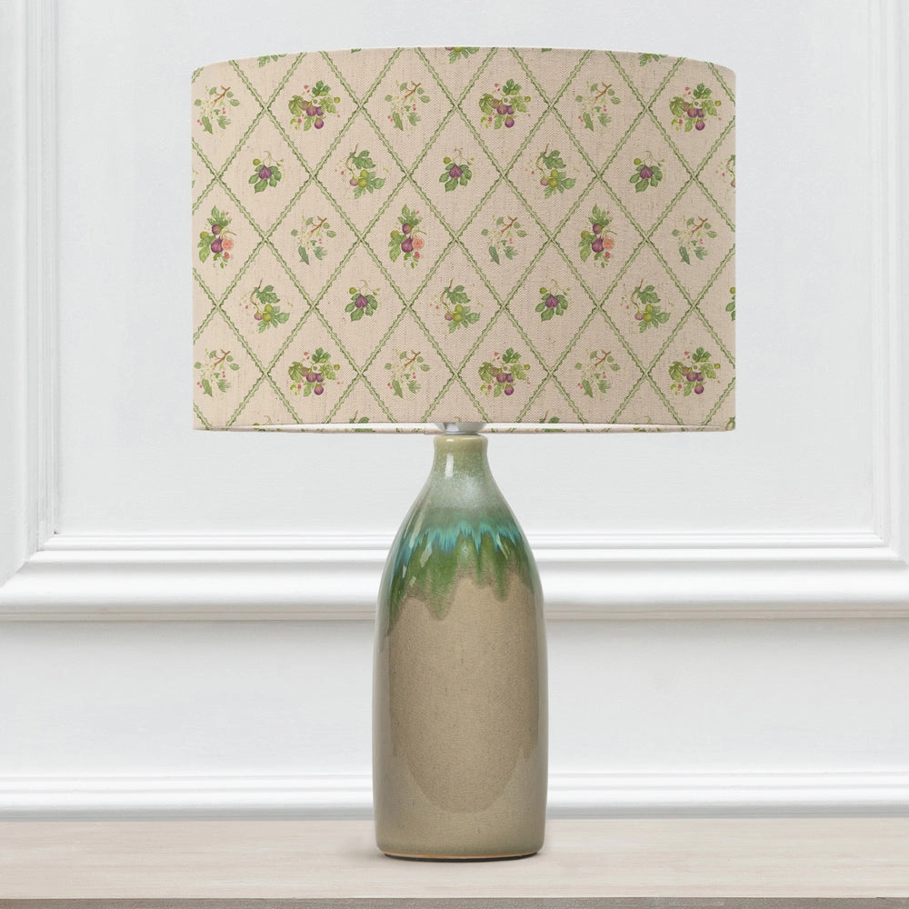 Fig Trellis Eva & Narvi Complete Table Lamp Jade/Cream