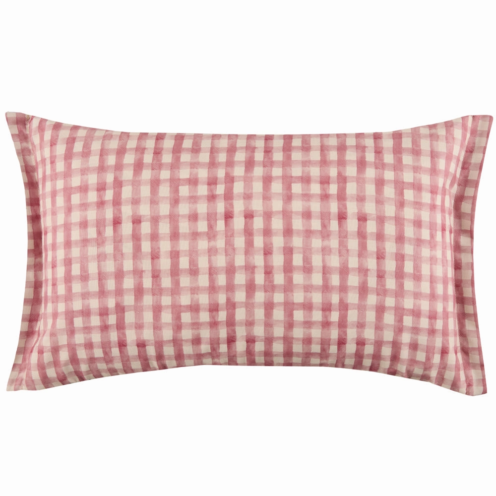 Fig Trellis Printed Outdoor Cushion Purple