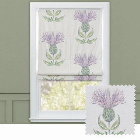 Firth Printed Cotton Made to Measure Roman Blinds Granite Creambedding sets ,throw blankets 