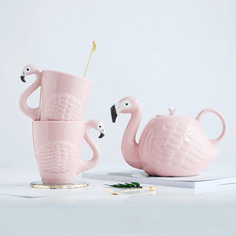 Flamingo Tea Setmodern kitchen decor ,kitchen dinner set ,dinnerware 