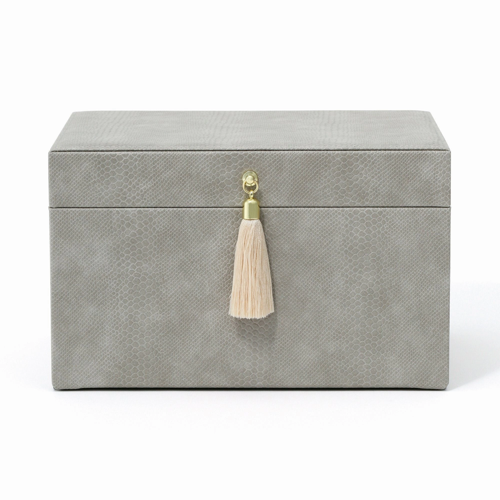 Flavia Jewelry Box Large Gray