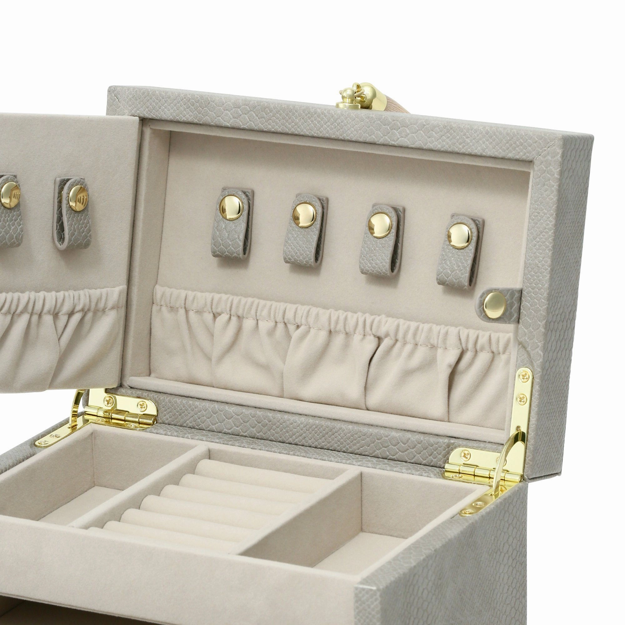 Flavia Jewelry Box Small Gray
