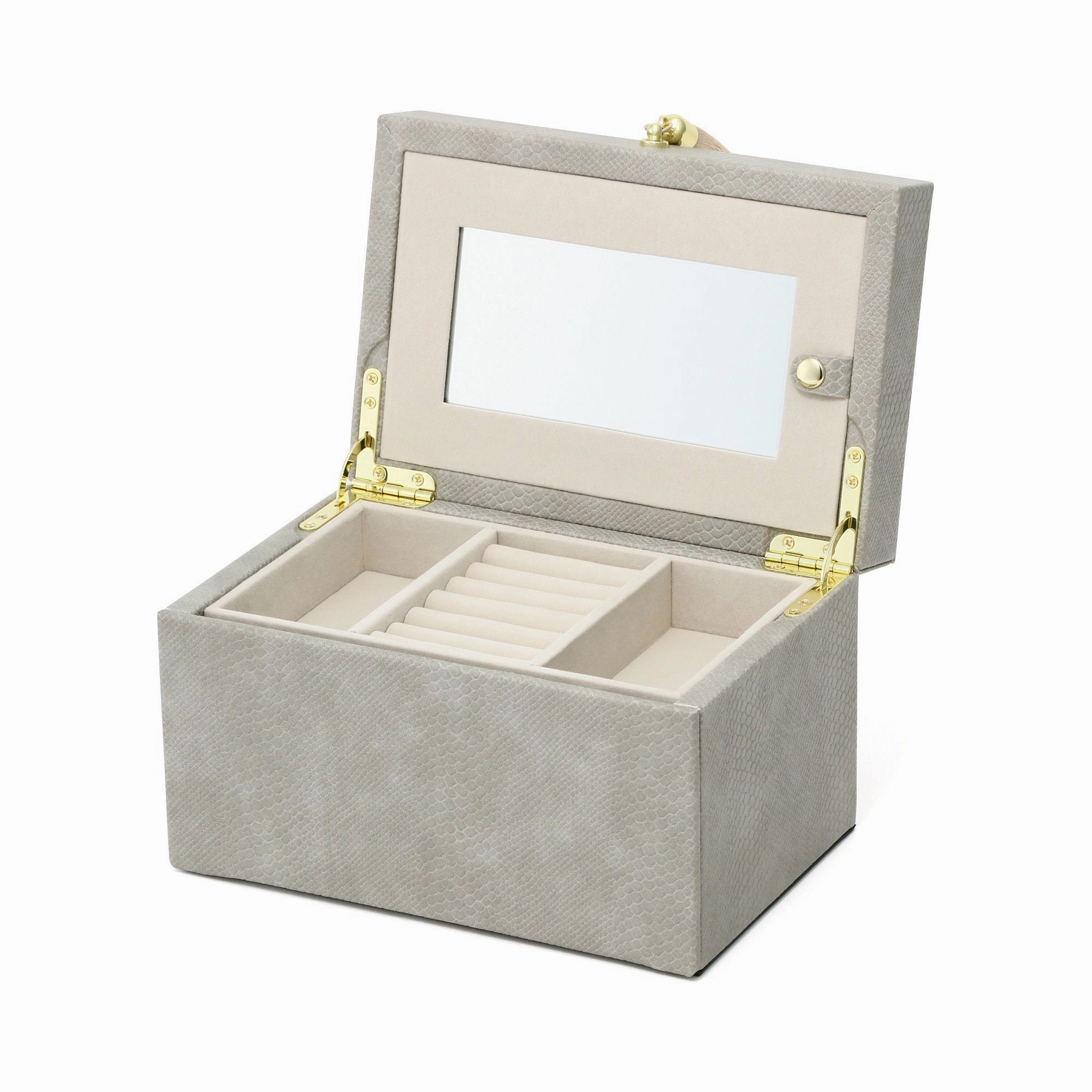 Flavia Jewelry Box Small Gray