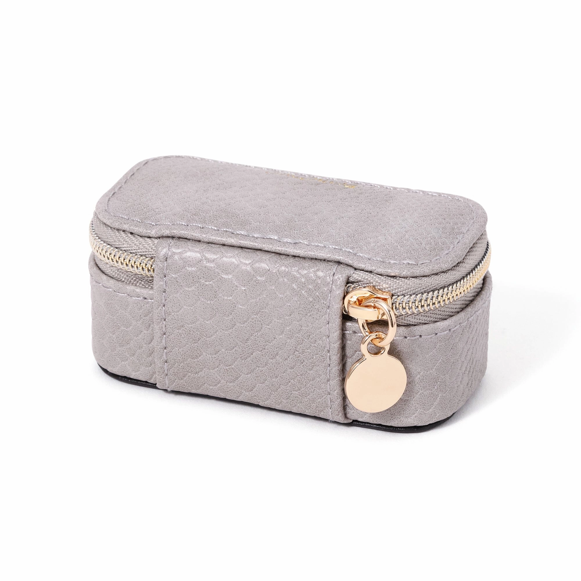 Flavia Mini Travel Jewelry box  Grey