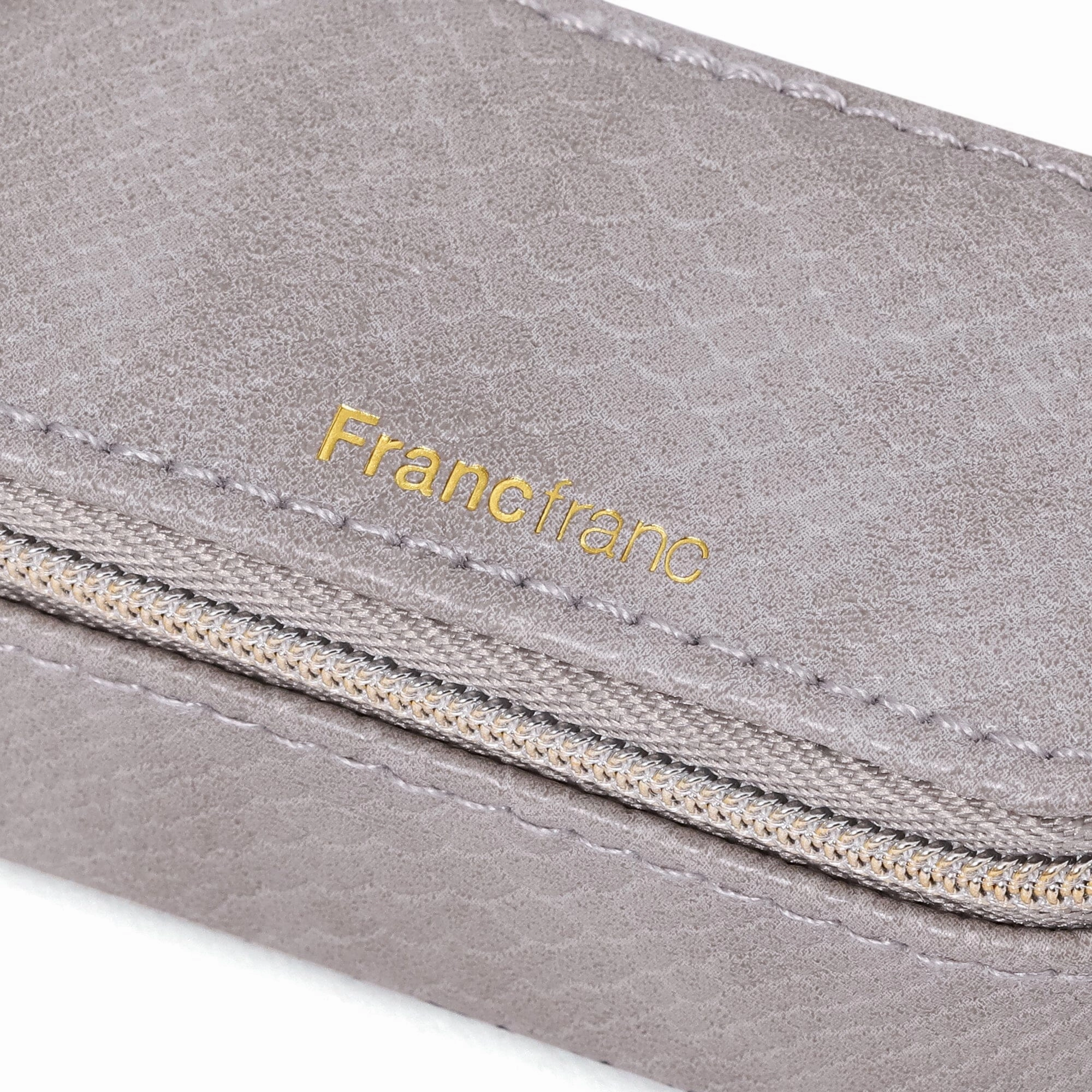 Flavia Mini Travel Jewelry box  Grey