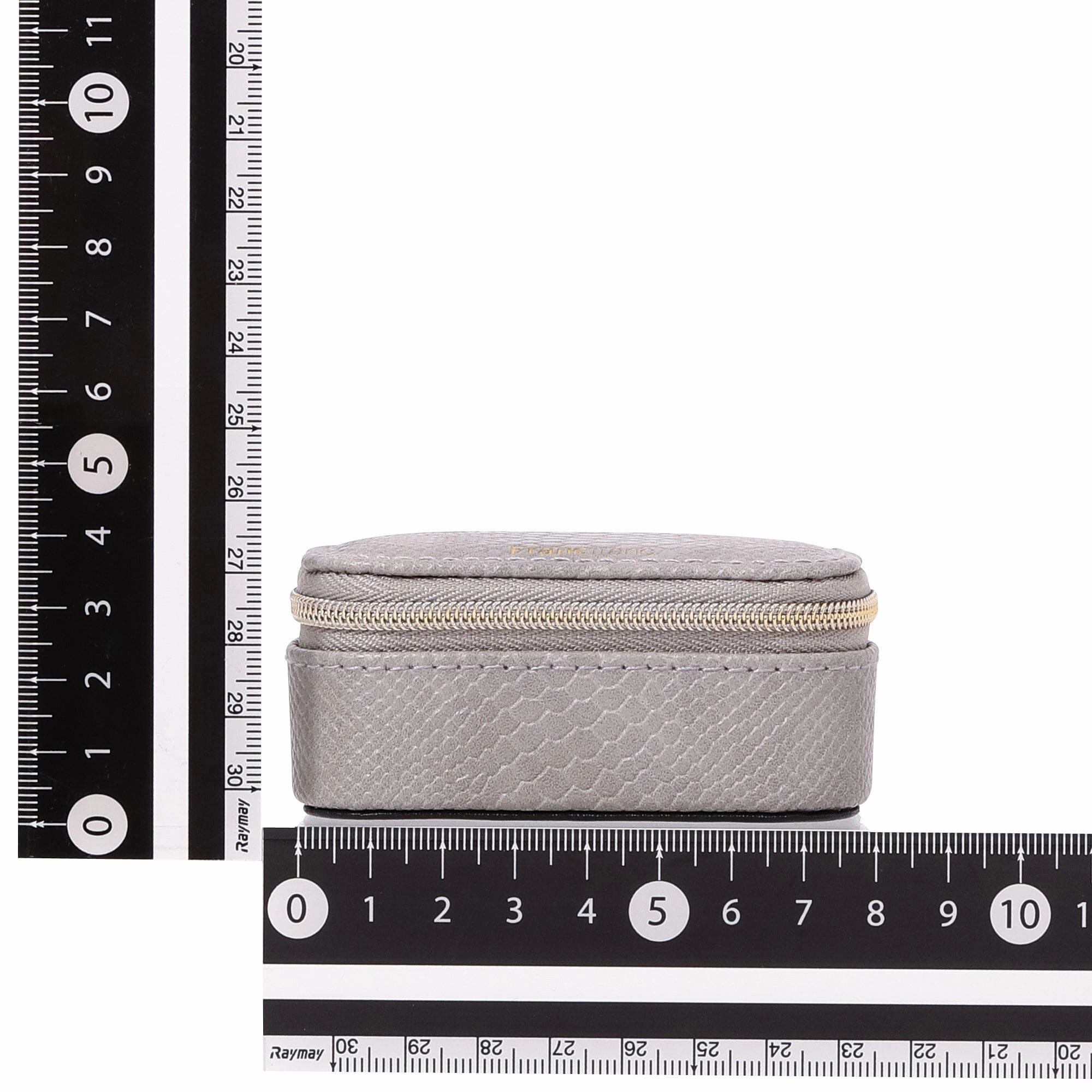 Flavia Mini Travel Jewelry box  Grey