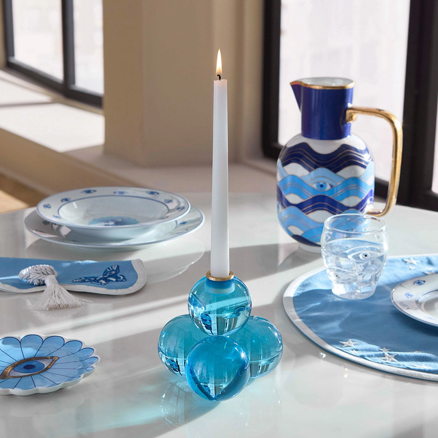 Fleur Canap?? Plate Set